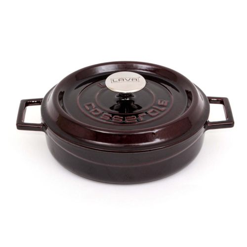 LAVA Premium Multipurpose Round Cast Iron Dutch Oven 24 cm LAVA Premium Multipurpose Round Cast Iron Dutch Oven 24 cm